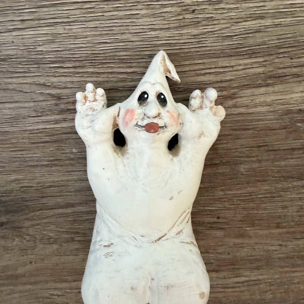 Charming White Ghost Figurine